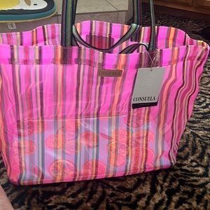 Pink consuela bag new with tags